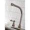 Kingston Brass KB718ACL Centerset Kitchen Faucet with Side Sprayer, Brushed Nickel KB718ACL - alternate 5